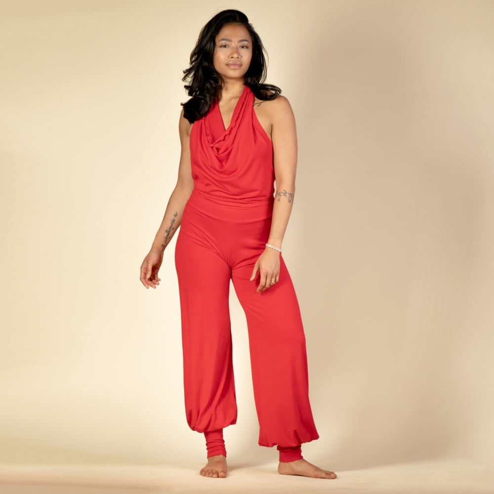 Aria Lattner Jumpsuit (Red)